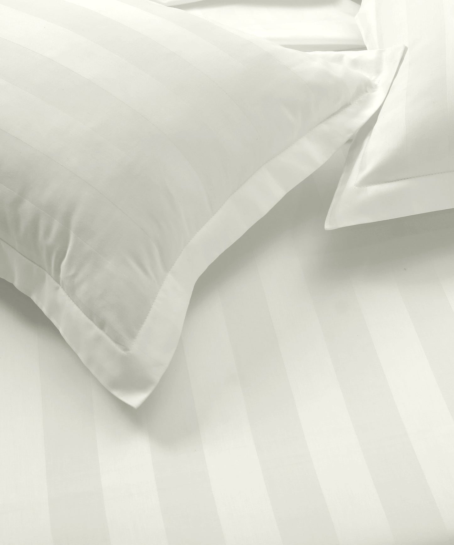 Stripe Satin Bedsheet Set 26 - (Hotel Collection)