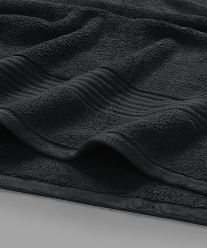 Black Micro Cotton Towel - SS25