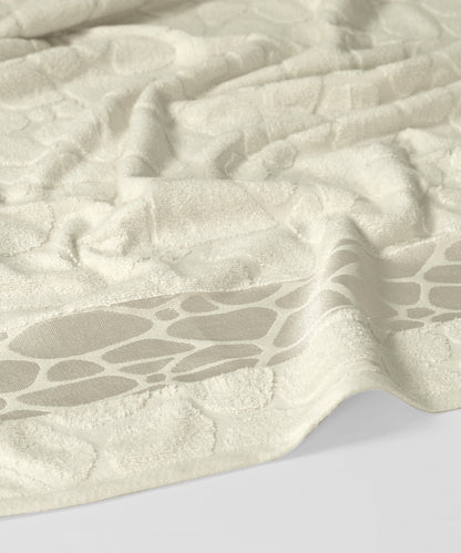 Jacquard Towel - Off white