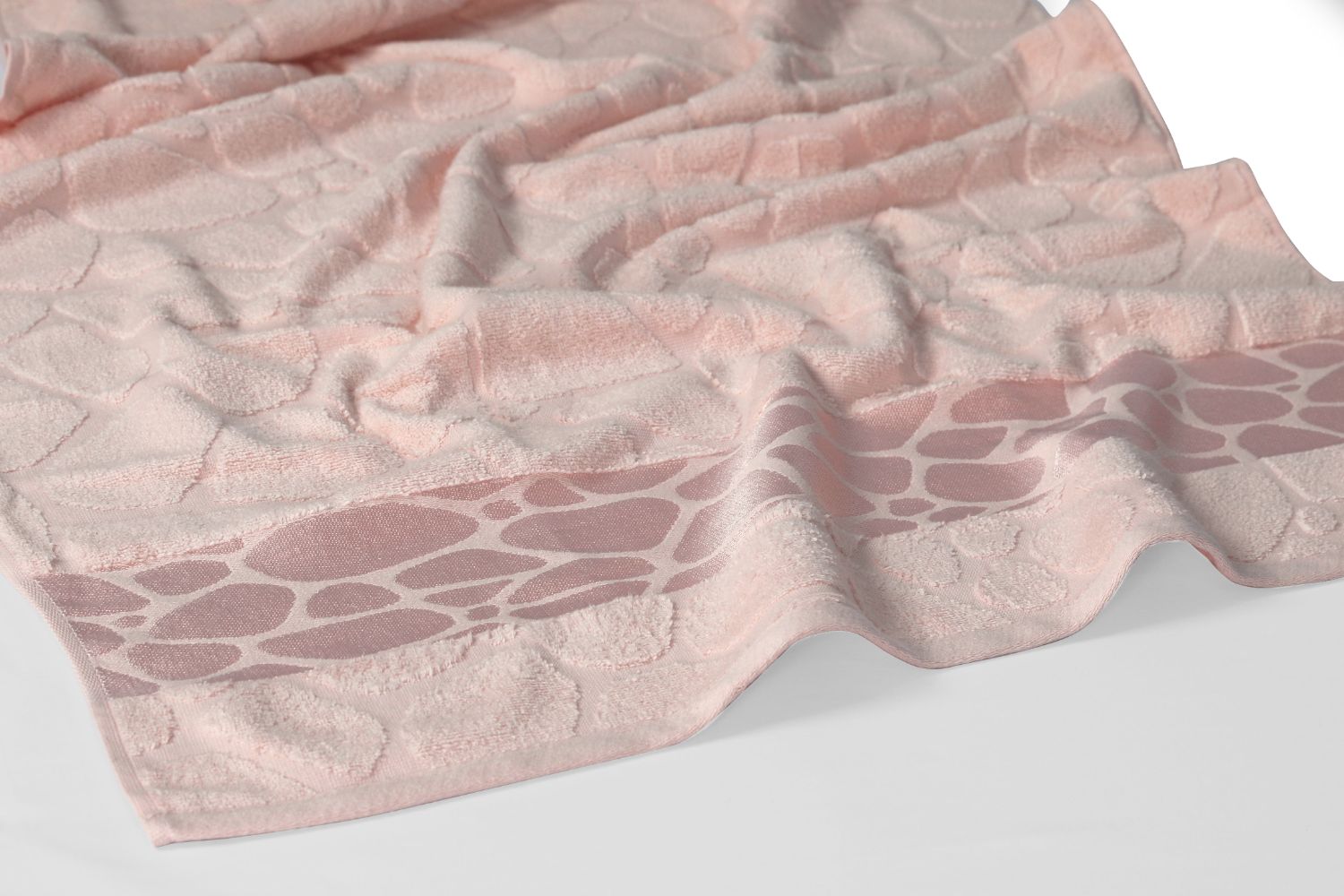 Jacquard Towel - Pink