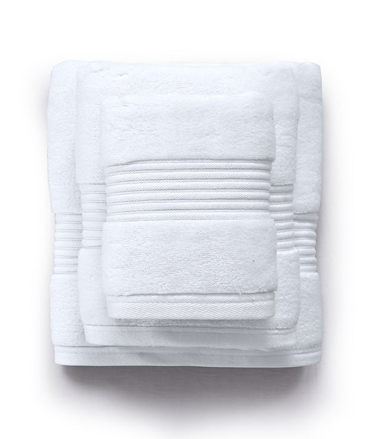 White Micro Cotton Towel - SS25