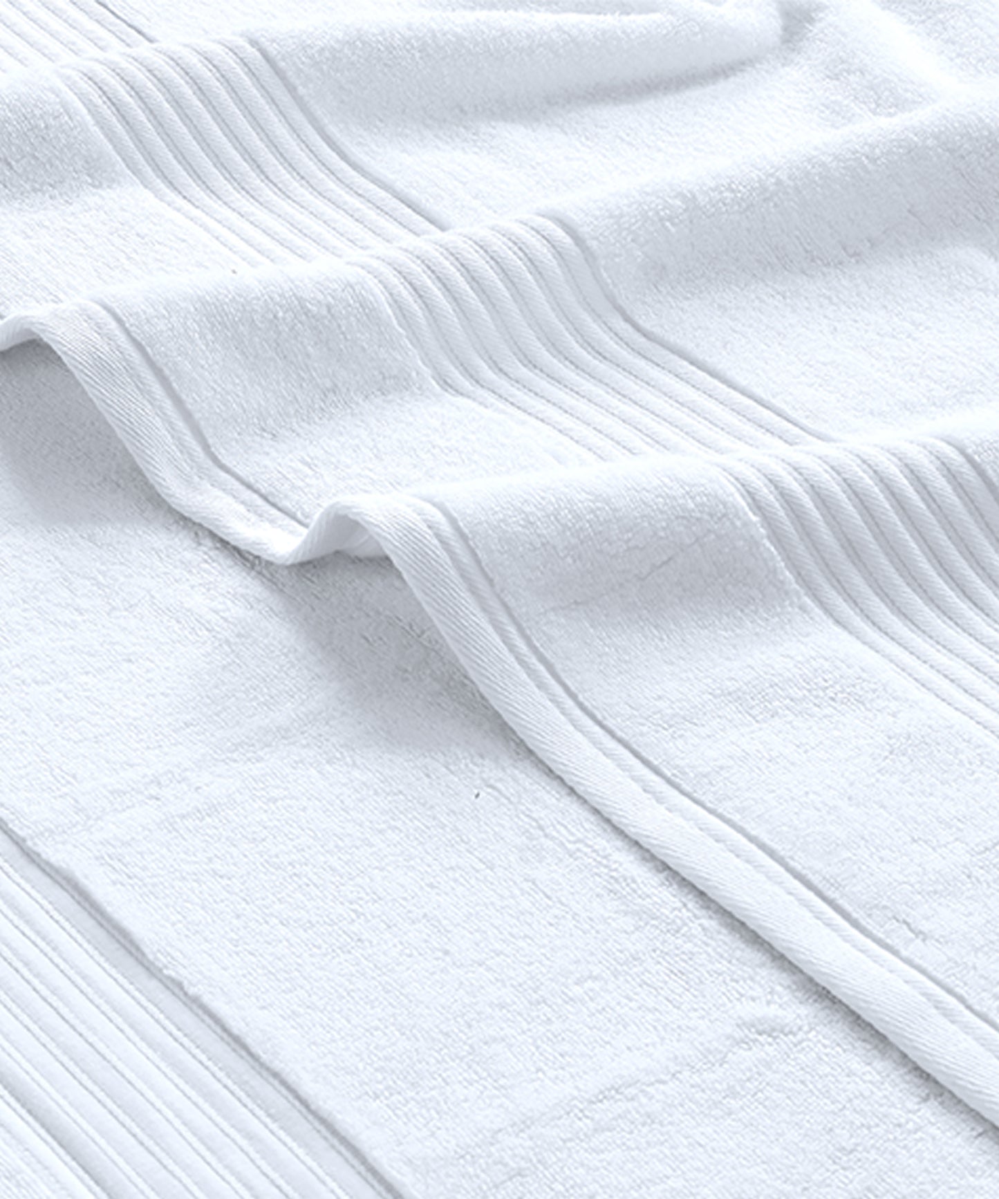 White Micro Cotton Towel - SS25