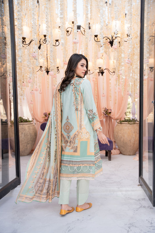 3PC UNIVERSAL DIGITAL Embroidered - 116