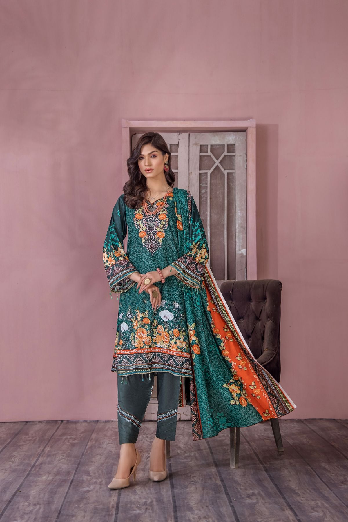 3PC Sidra Lawn - 151 B