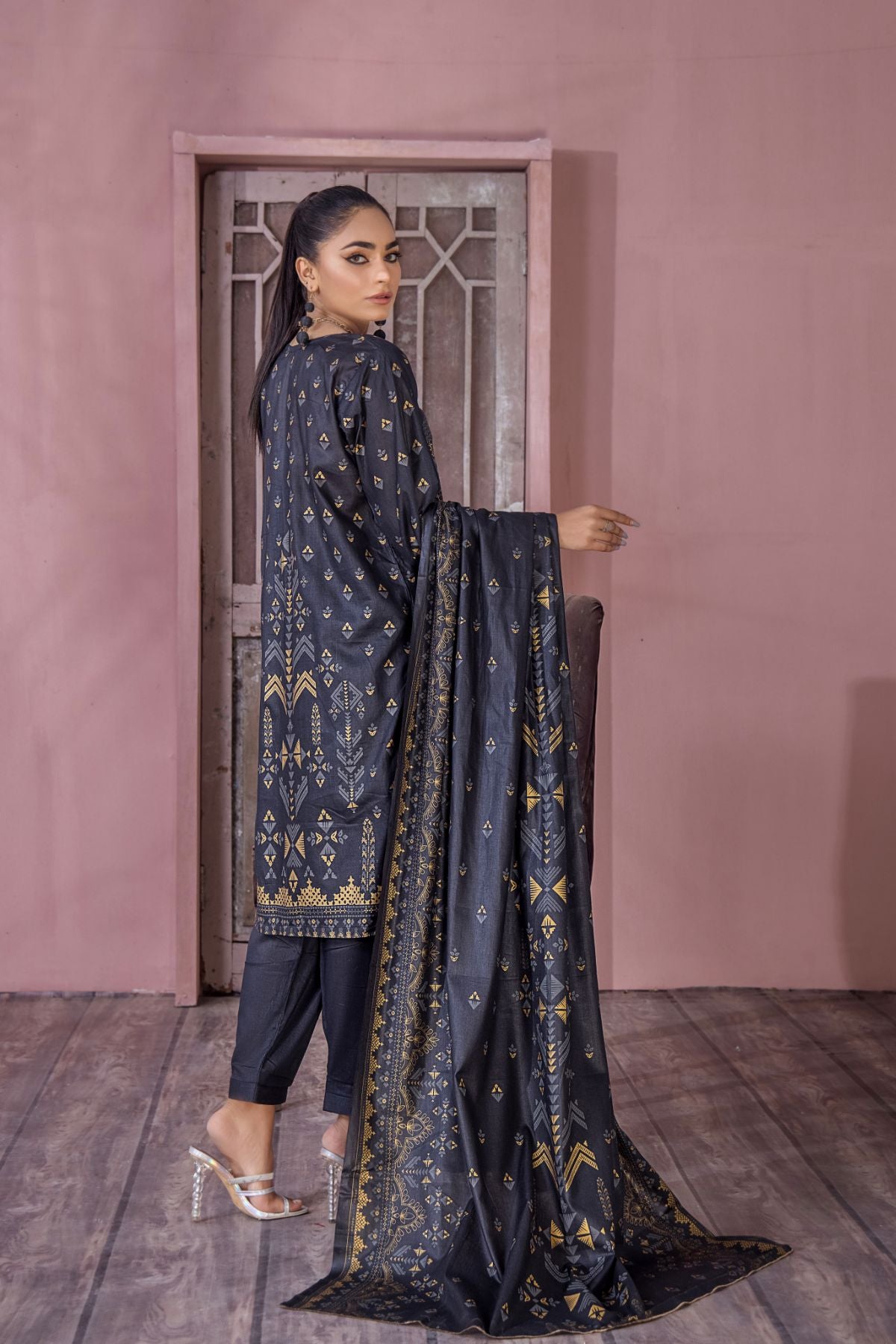 3PC Sidra Lawn - 158 B