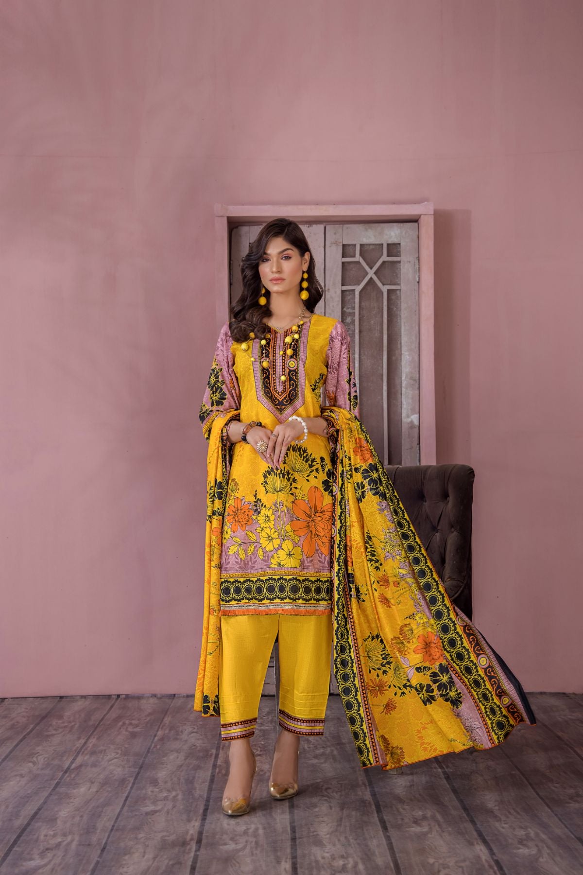 3PC Sidra Lawn - 159 B