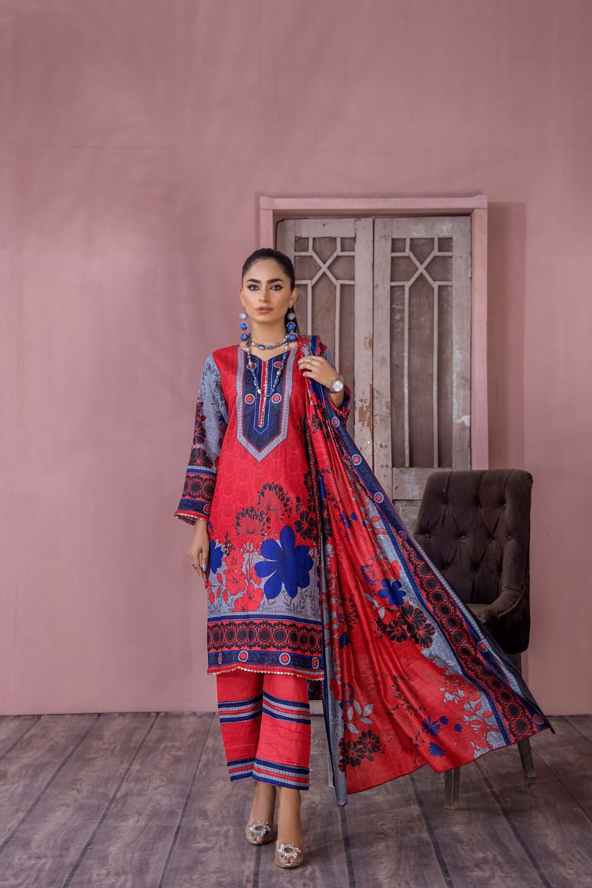 3PC Sidra Lawn - 159 C