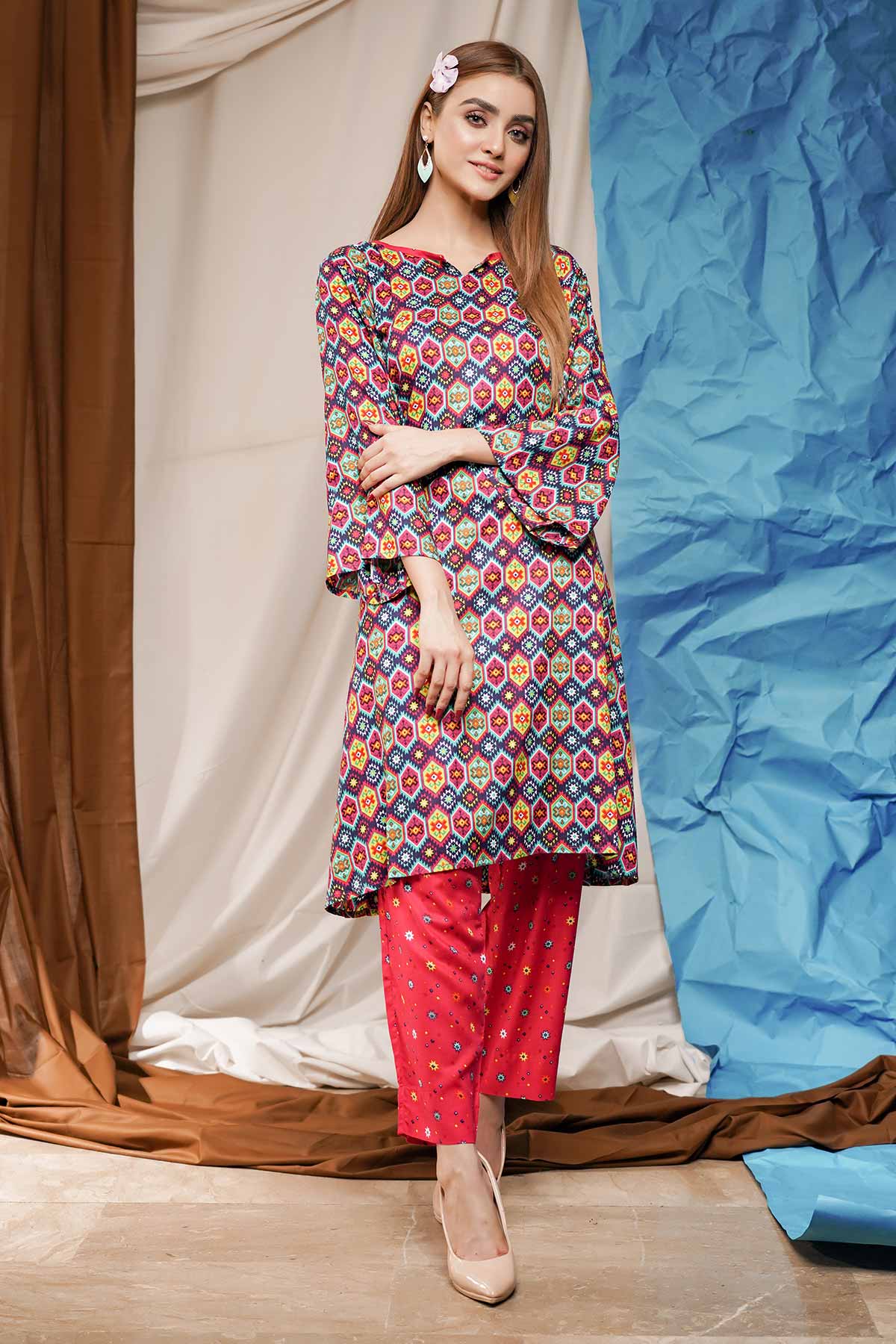 2PC Sidra Linen 2105 A