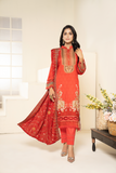 3PC Anarkali Digital Linen 79