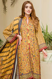 4PC Raw Silk Digital Print 007
