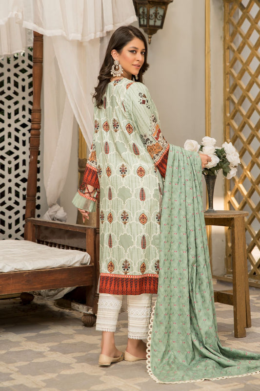 2 Piece Exclusive Unstitched - Classic 18