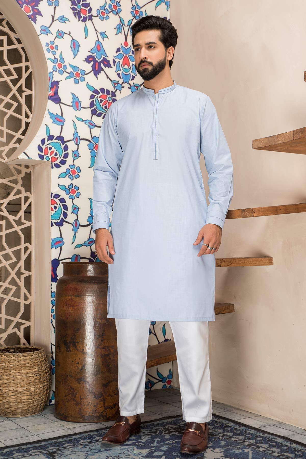 Sky Blue  Kurta - GTS622