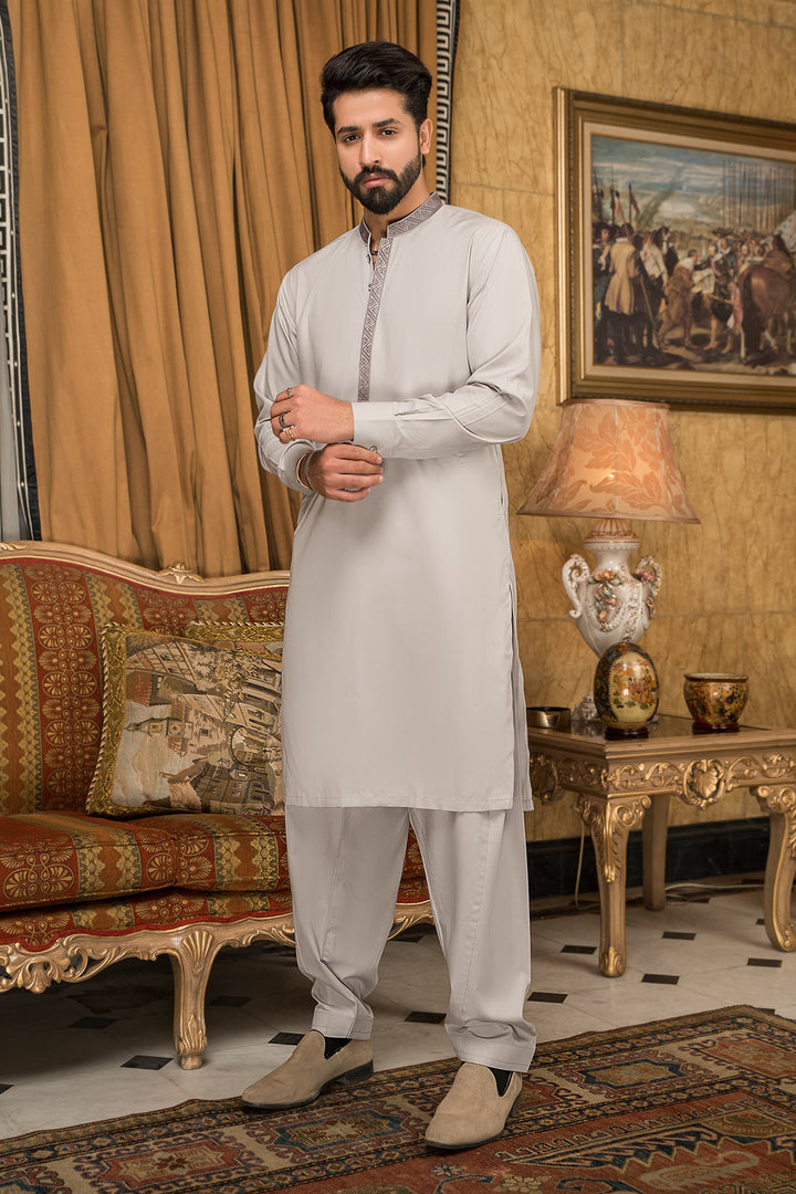 Fais Couture Silk Fancy Mens Kameez Shalwar Raees