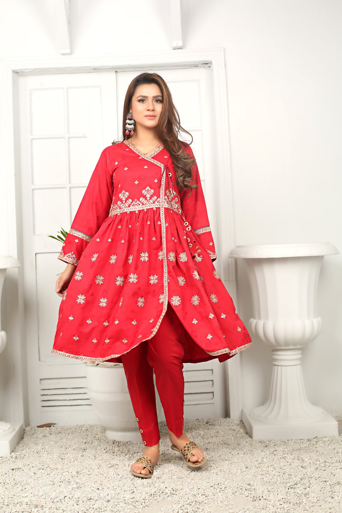 2PC Formal Embroidered Suit - LDS 550