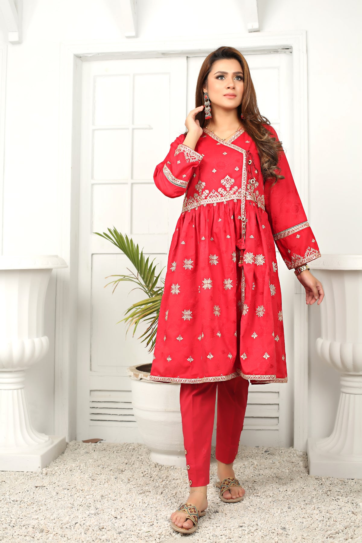 2PC Formal Embroidered Suit - LDS 550