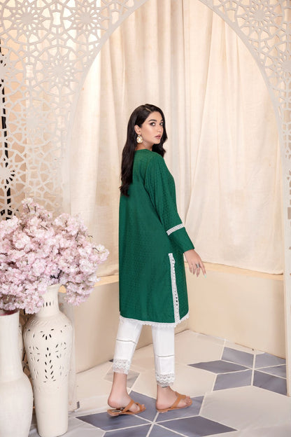 Jacquard Solid Shirt - LDS 587
