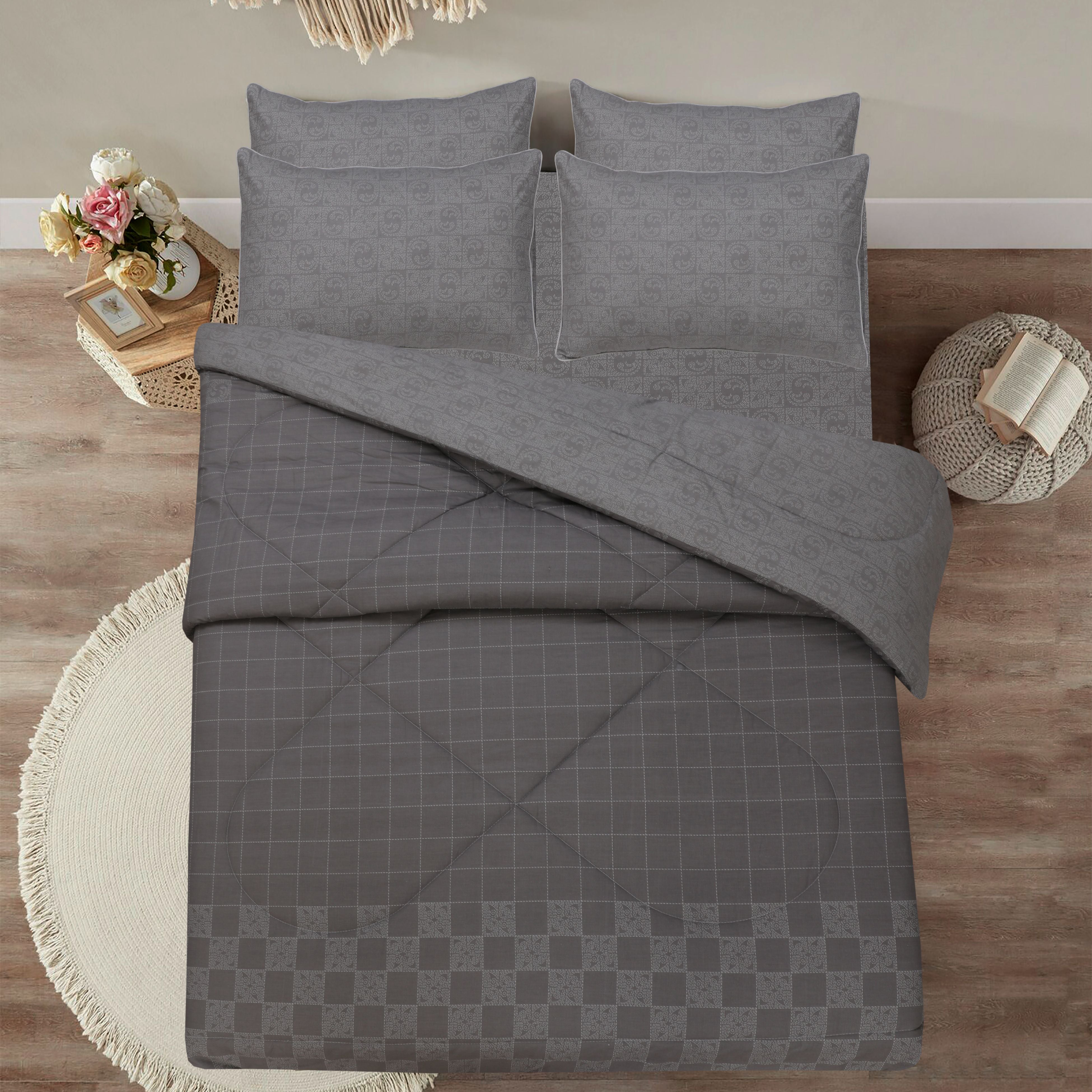 Sitara Platinum Comforter Set 18