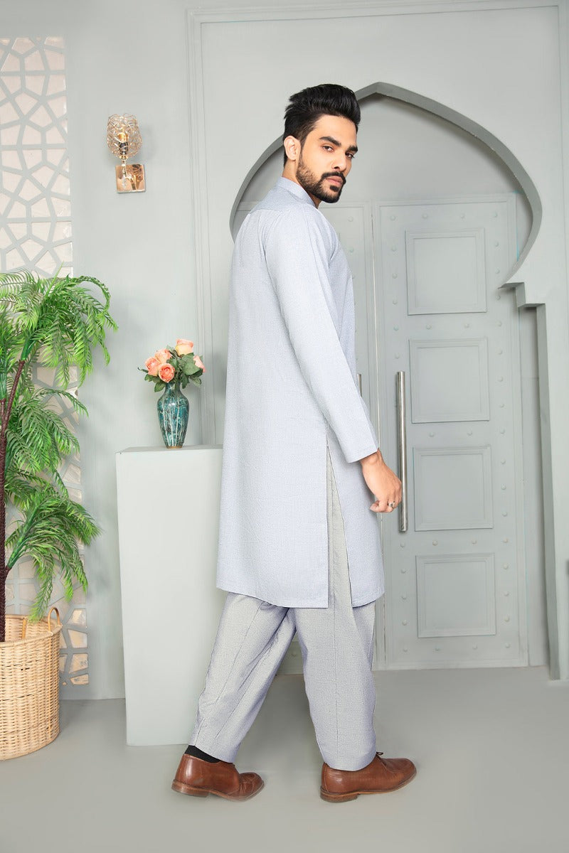 Light Grey Kurta - Gts 291